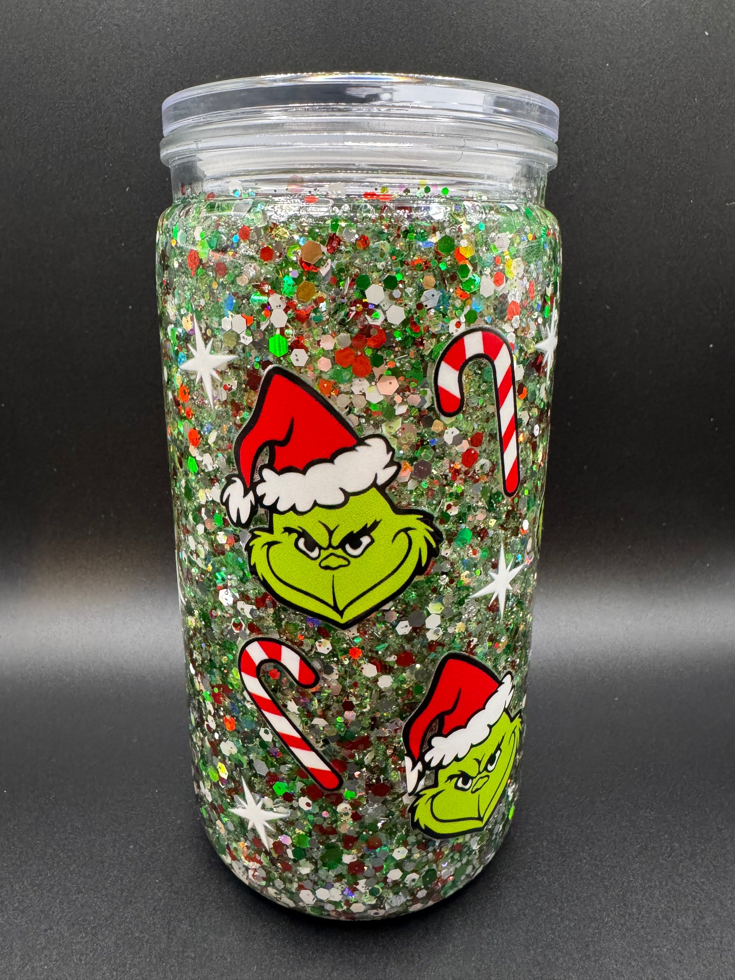 Acrylic 16oz Grinch