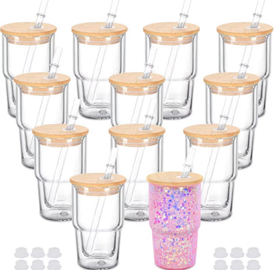 3oz Snowglobe shot glass