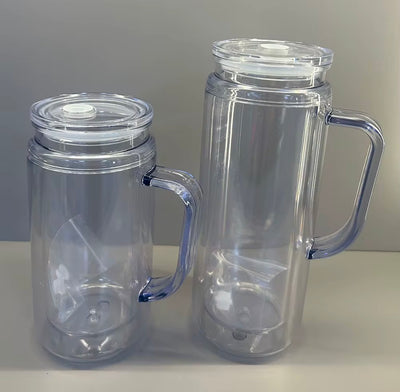 20oz Snowglobe w/handle