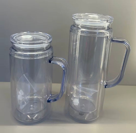 20oz Snowglobe w/handle
