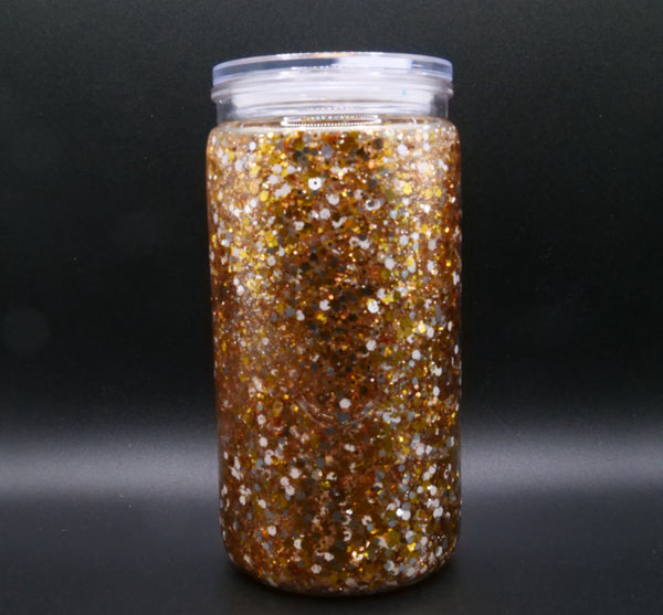 Acrylic 16oz Gold Glitter