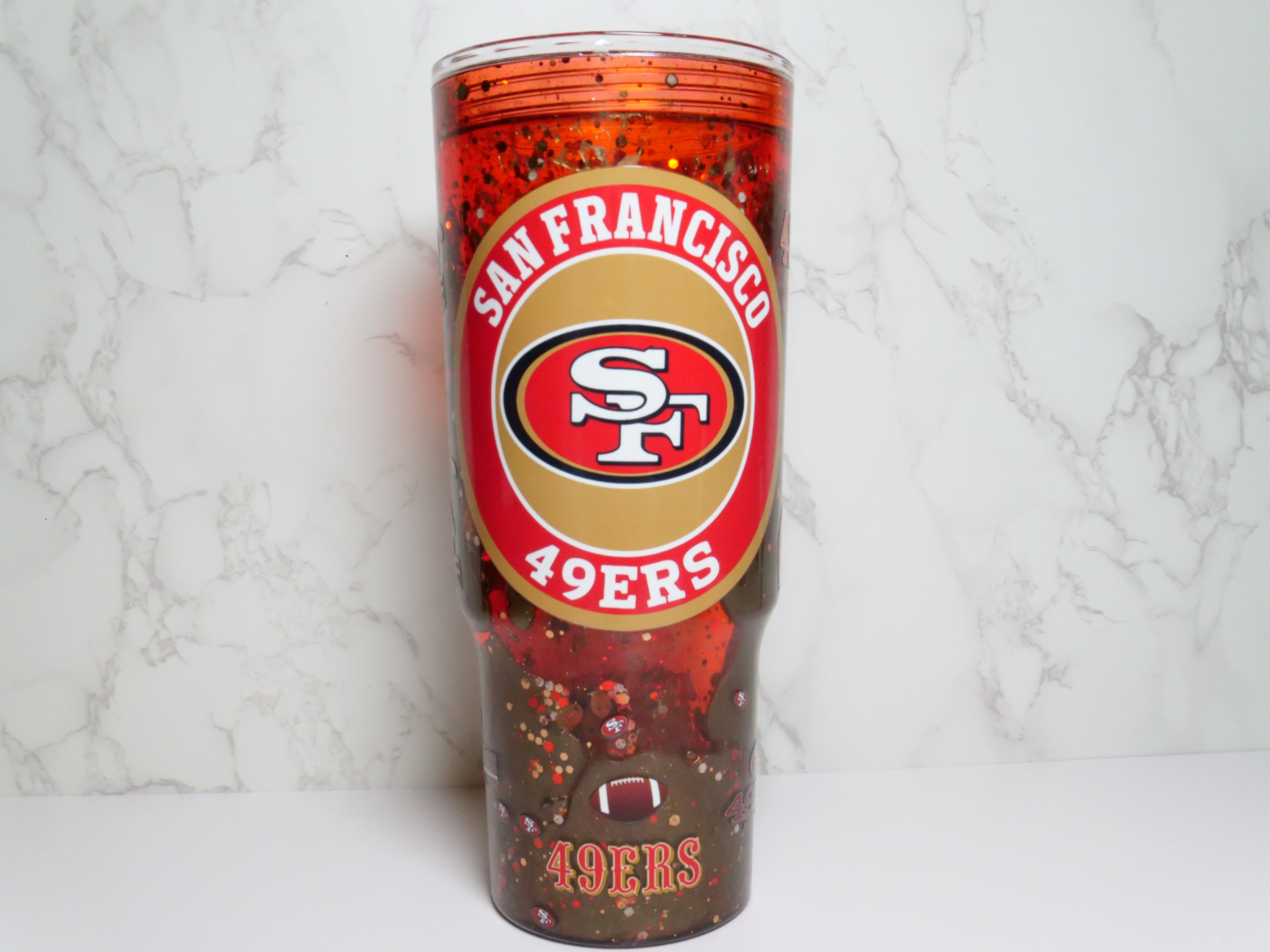 Acrylic 40oz Lava Flow (SF49ers)